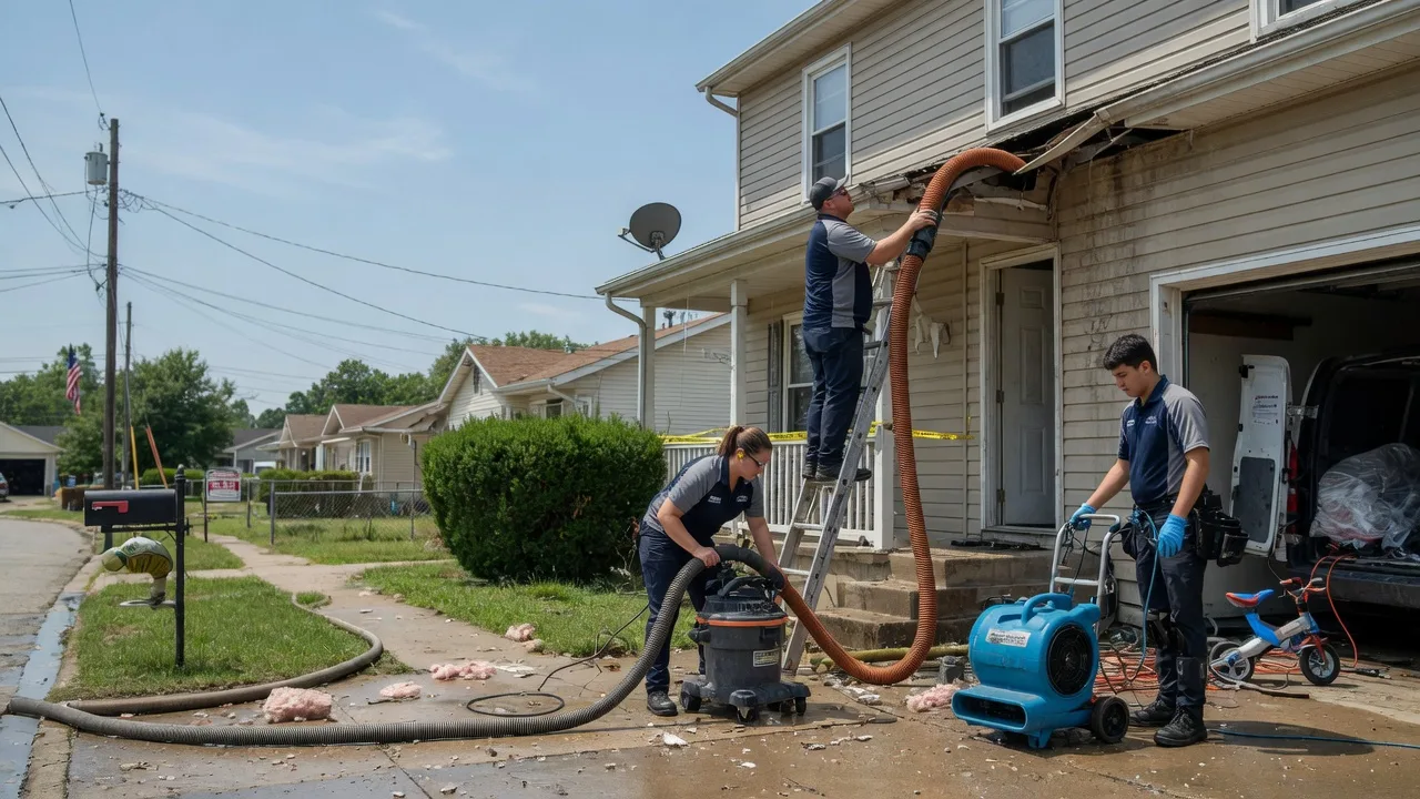 Water Damage Restoration in Ninnekah, OK near me